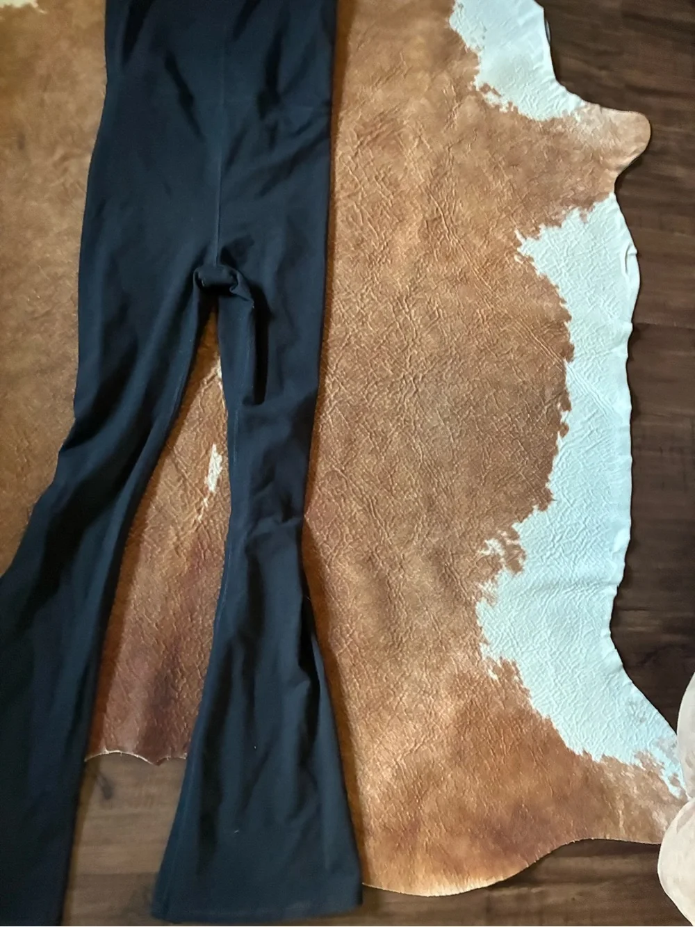 Quince black flared jumpsuit  from Amazon Size medium